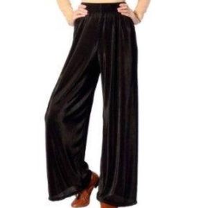 American Apparel Accordion Pleat Pant in ▪️black▪️